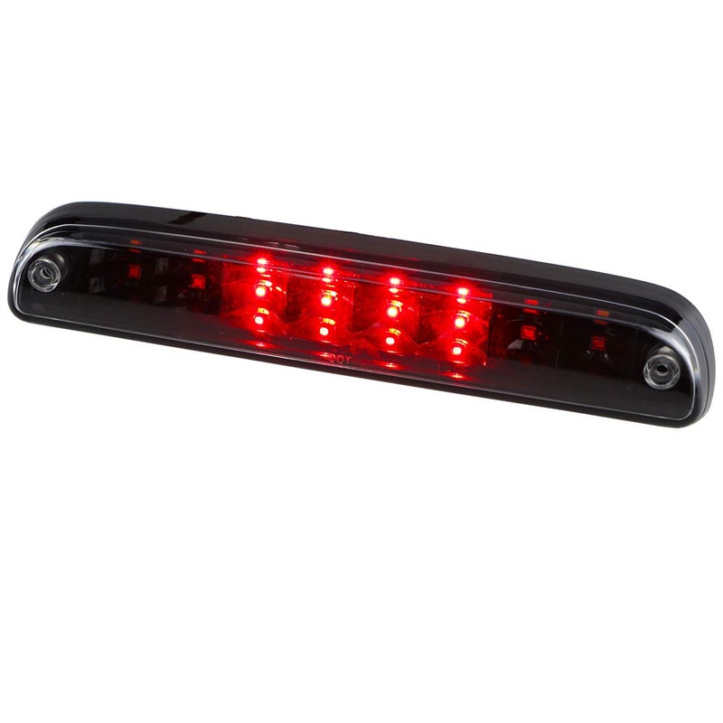 Bomusou LED Third 3rd Brake Light, High Mount Stop Light Fit for Ford F250 F350 Super Duty (99-16), for Ford Explorer (01-05), for Ford Ranger (93-11), for Mazda (94-10) (Black Housing Clear Lens) - Image 3